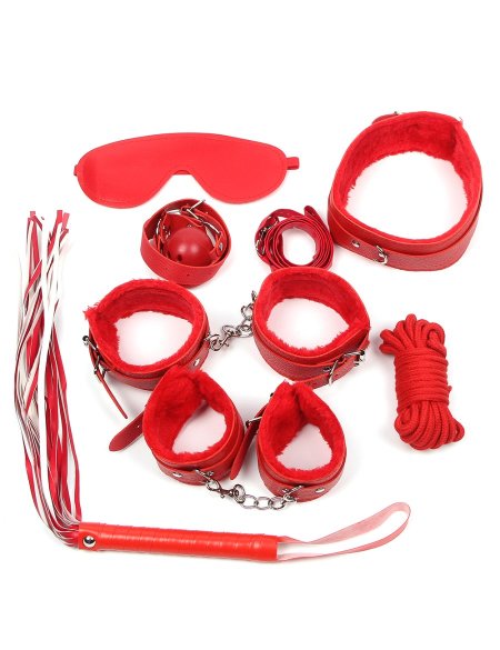 Red Leather Bondage